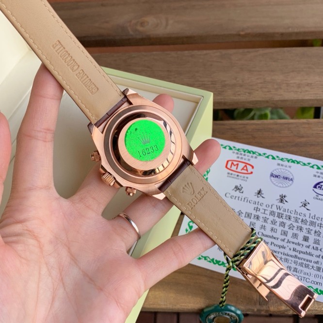 Rolex ロレックス メンズデイトナ Asian 7750 ムーブメント搭載 TSH-2001P400-RO160