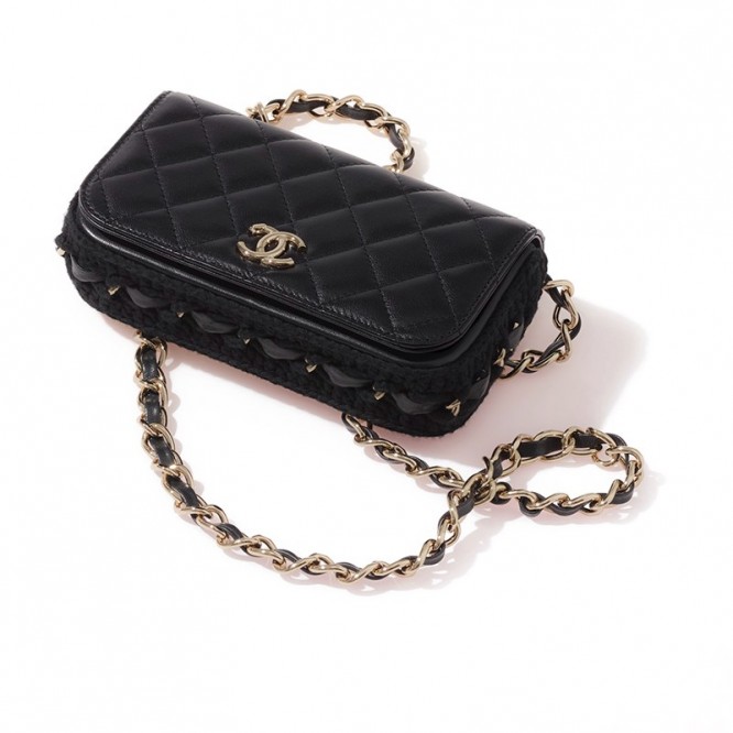【人気商品】CHANEL シャネル マトラッセ フラップフォンケース ミニバッグ AP2533 B07147 94305