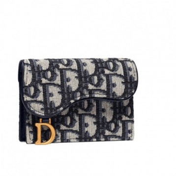 DIOR SADDLE フラップ カードホルダー