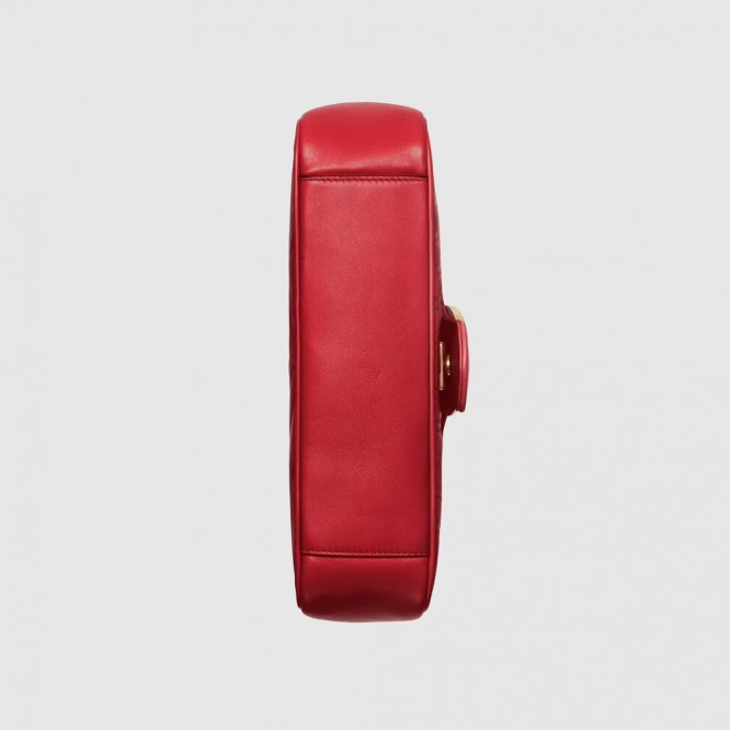 【芸能人愛用☆】GUCCI グッチ 〔GGマーモント〕キルティング スモール ショルダーバッグ 443497 DTDIT 6433