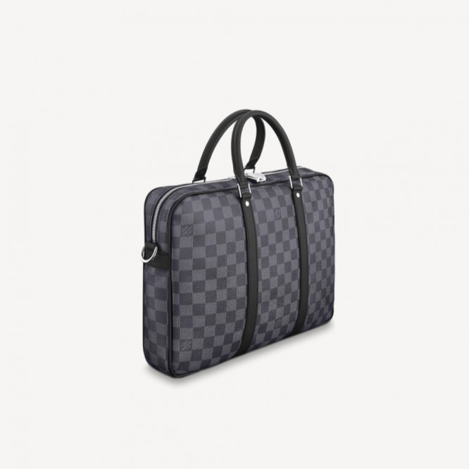 【世界中で大人気】LOUIS VUITTON PORTE-DOCUMENTS VOYAGE PDV PM メンズ ビジネスバッグ N41478