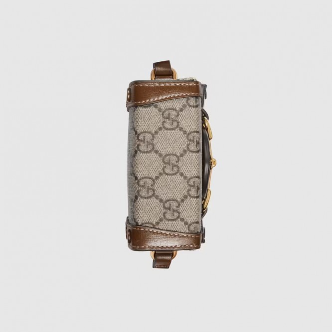 【オシャレ☆】GUCCI グッチ 〔グッチ ホースビット 1955〕ミニバッグ GGスプリーム ‎625615 92TCG 8563