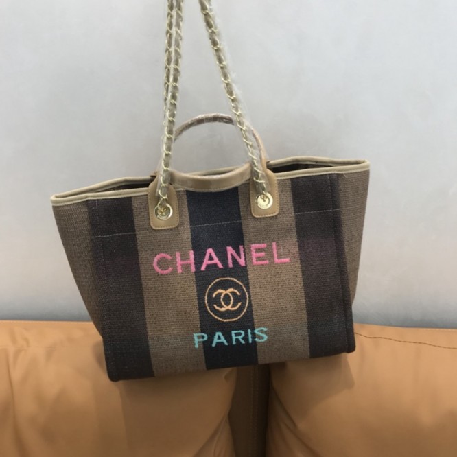 CHANEL ショッピング バッグ トート