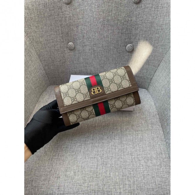 限定コラボ★【BALENCIAGA×GUCCI】Hacker コンチネンタル