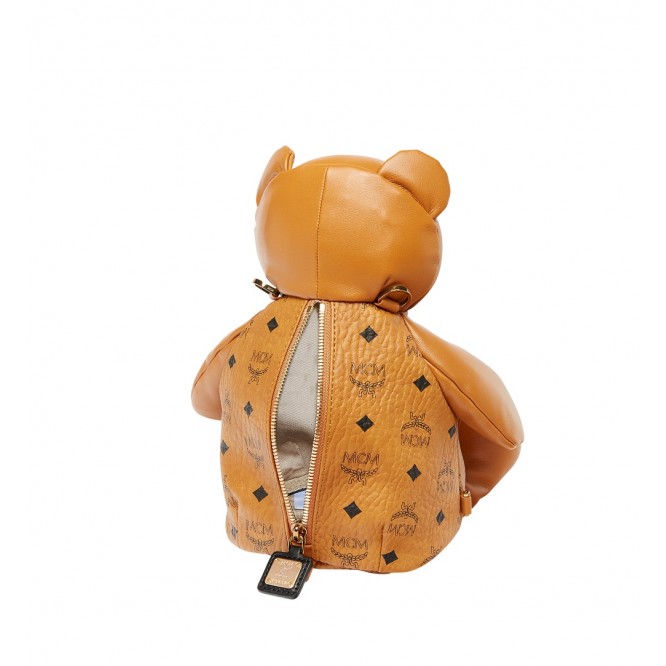 【世界中で大人気】MCM〈Zoo〉ベアードール バックパックCOGNAC コニャックMYZ8AXL27CO001