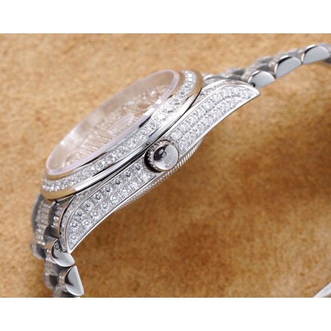 Rolex ロレックス SUPRE品 デイトジャスト Swiss 2836 ムーブメント搭載 GX-2001P2500-RO101