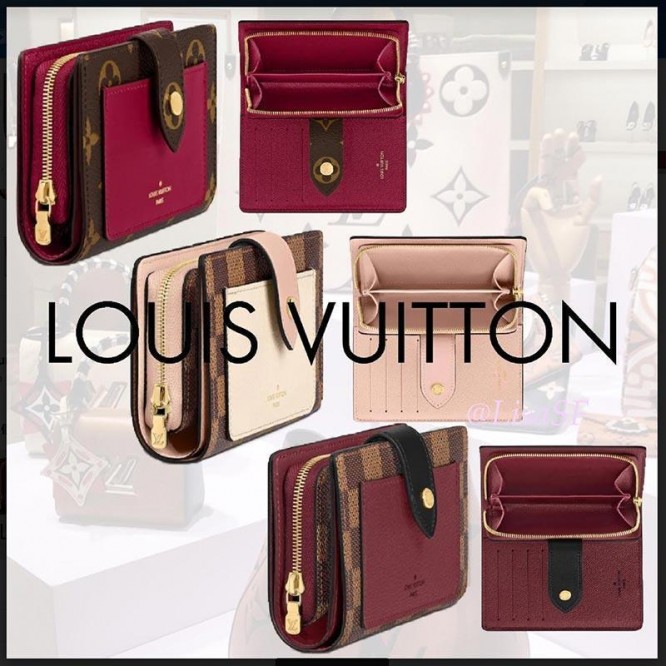 【送料無料】Louis Vuitton 折りたたみミディアム財布
