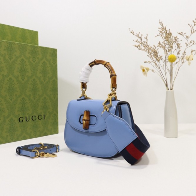 Gucci〔グッチ バンブー 1947〕 ミニ トップハンドルバッグ686864