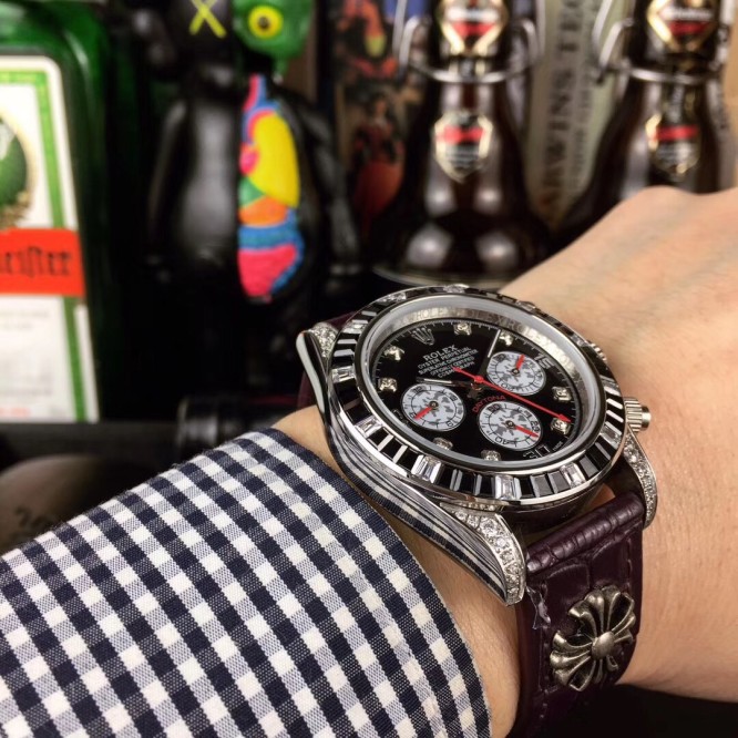 Rolex ロレックス 最新作 デイトナ Asian 7750 ムーブメント搭載 TSH-2001P600-RO115