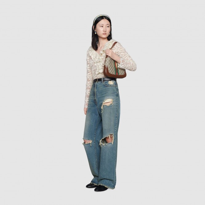 【GUCCI 】〔ジャッキー 1961〕スモール ホーボーバッグ