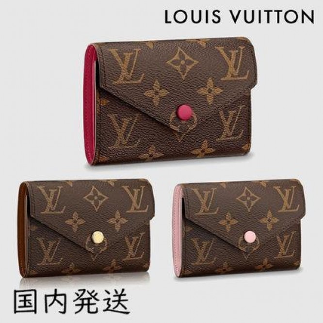 国内発送/ Louis Vuitton/ ポルトフォイユヴィクトリーヌ