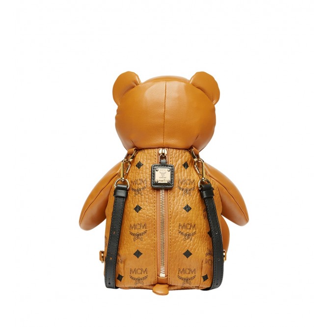 【世界中で大人気】MCM〈Zoo〉ベアードール バックパックCOGNAC コニャックMYZ8AXL27CO001