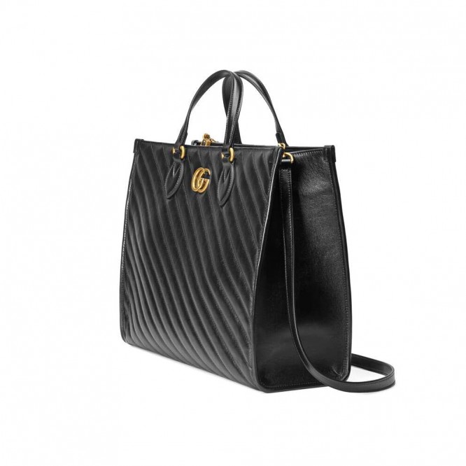 【直営店買付★】GUCCI 〔GGマーモント〕ミディアム トートバッグ 627332 0OLFT 1000