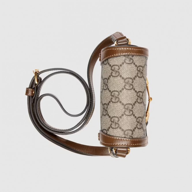 【オシャレ☆】GUCCI グッチ 〔グッチ ホースビット 1955〕ミニバッグ GGスプリーム ‎625615 92TCG 8563