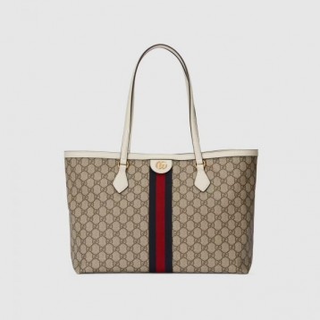 【セレブ愛用☆】GUCCI グッチ 〔オフィディア〕ウェブ ストライプ付き ミディアム トートバッグ ‎631685 96IWB 9794