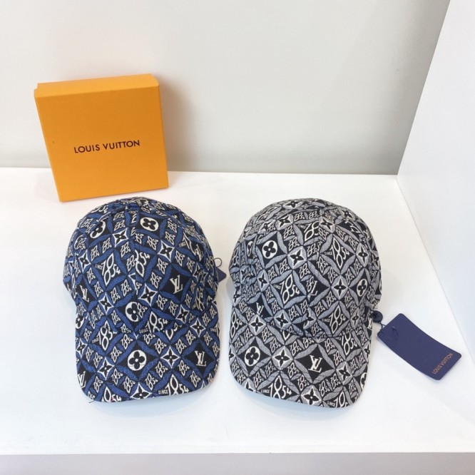 ルイ・2021年最新のキャップ LV ロゴキャップ スポーツ帽子 男女兼用 日よけ 野球帽 帽子 ベースボールキャップ