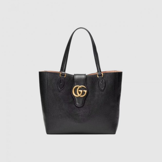 【直営店買付★】GUCCI ダブルG付き スモール トートバッグ 652680 1U10T 1000