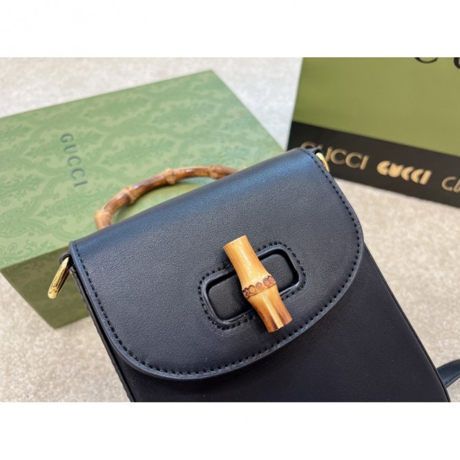 GUCCI バンブー ミニ ハンドバッグ