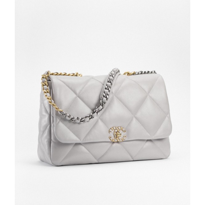 CHANEL 19 マキシ ハンドバッグ