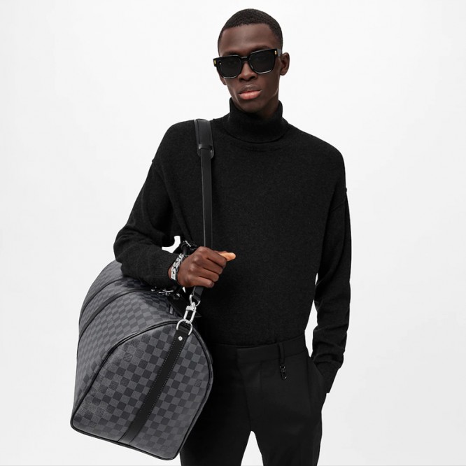 【完売必至】LOUIS VUITTON ルイ ビィトン keepall bandouliere キーポル・バンドリエール 55 N41413