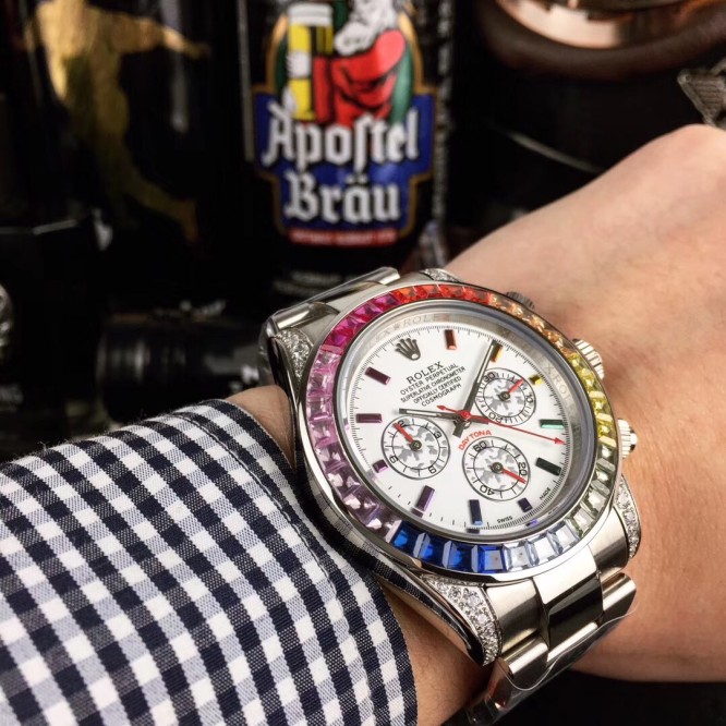 Rolex ロレックス(ROLEX)自動巻き デイトナ メンズ 時計 コピー RO-TSHM490-017