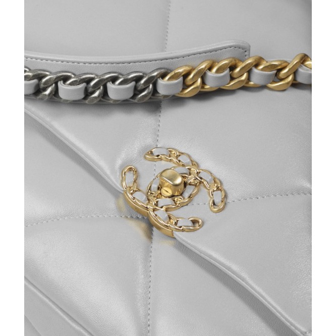 CHANEL 19 マキシ ハンドバッグ