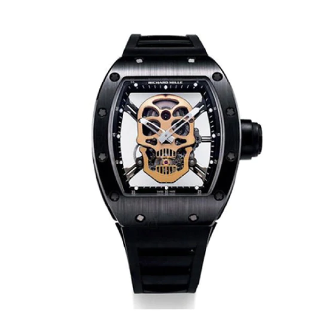 トゥールビヨン SKULL ナノセラミックRM 52-01