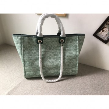 CHANELビーチキャンバスバッグキャンバストートショッピングバッグ CHANELビーチキャンバスバッグキャンバストートショッピングバッグ
