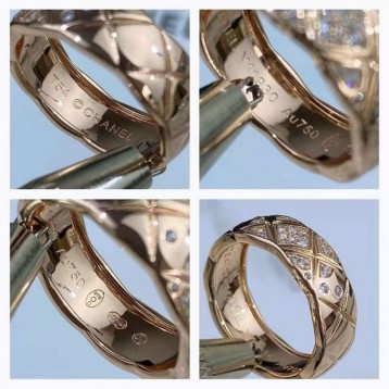 ココ クラッシュ コレクション リング18Kイエローゴールド、ダイヤモンド、ミディアムモデル ココ クラッシュ コレクション リング18Kイエローゴールド、ダイヤモンド、ミディアムモデル