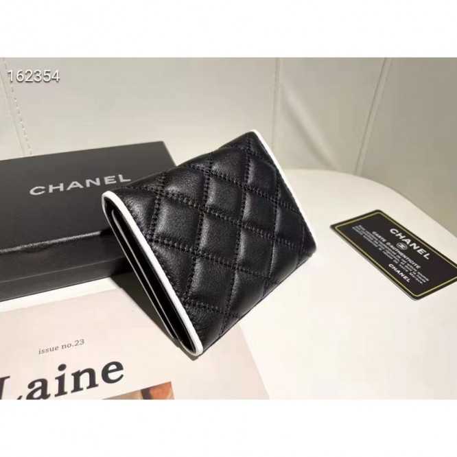 ChaneL・レザー コンチネンタルウォレット 財布 折財布