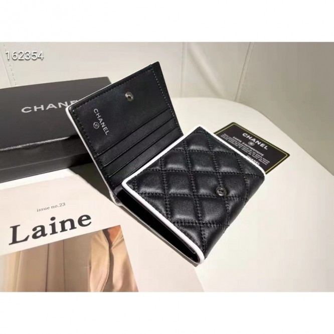 ChaneL・レザー コンチネンタルウォレット 財布 折財布