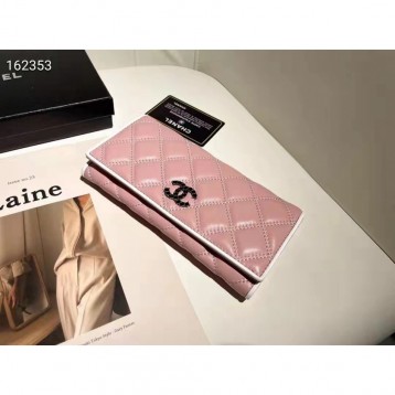 ChaneL・レザー コンチネンタルウォレット 財布 折財布