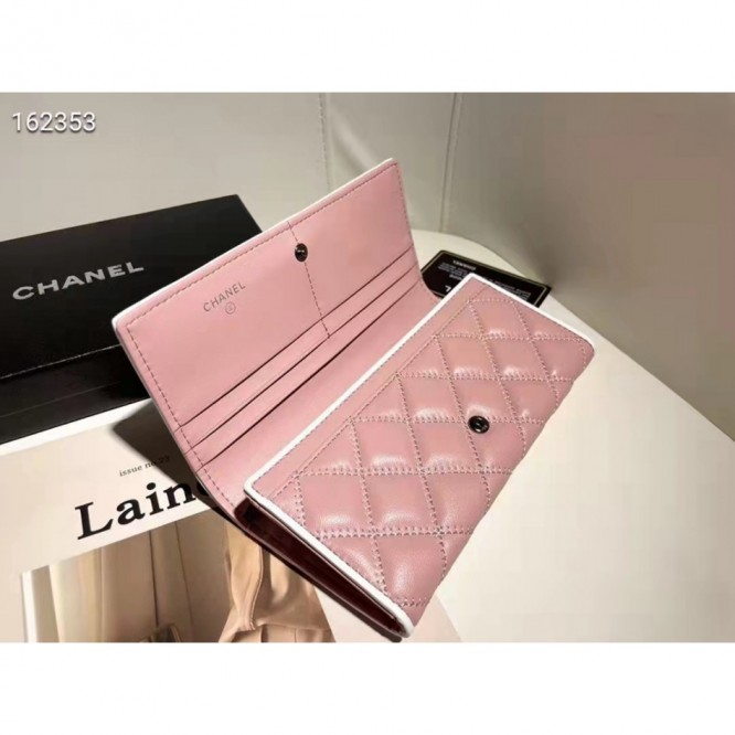 ChaneL・レザー コンチネンタルウォレット 財布 折財布