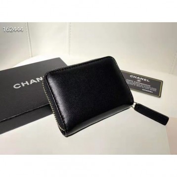 ChaneL・レザー コンチネンタルウォレット 財布 折財布