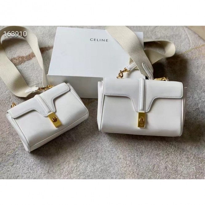 Celine・滑らかなカーフスキンのタタブーバッグ