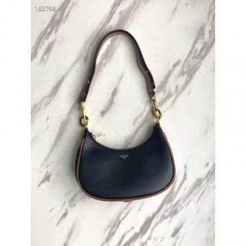 Celine・AVAミディアムスムースカーフスキンストラップハンドバッグ