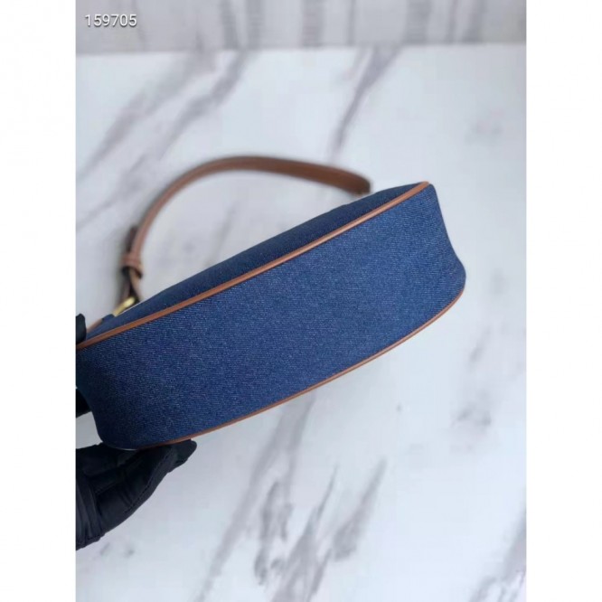 Celine・AVATRIOMPHE刺繡生地ハンドバッグ