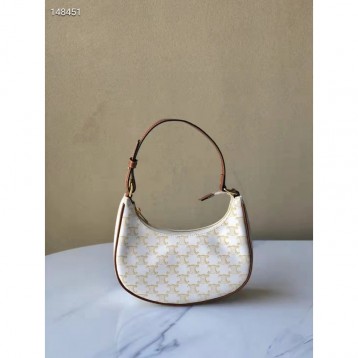 Celine・AVAロゴプリントハンドバッグ