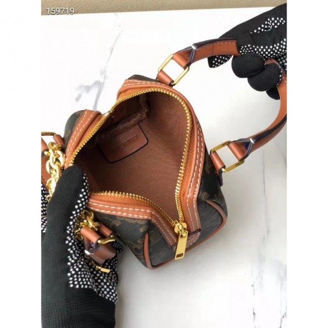 Celine・ミニ手書きロゴプリントボストンバッグ