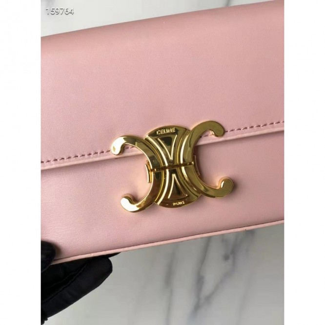 Celine・シャイニーカウレザーチェーンショルダーバッグ