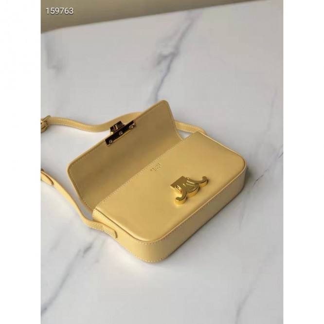 Celine・シャイニーカウレザーチェーンショルダーバッグ