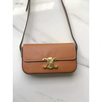Celine・シャイニーカウレザーチェーンショルダーバッグ ブリリアントピンク