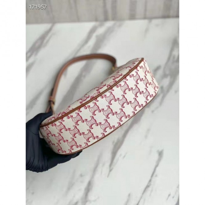 Celine・AVAロゴプリント和牛レザーハンドバッグ