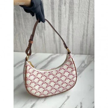 Celine・AVAロゴプリント和牛レザーハンドバッグ Celine・AVAロゴプリント和牛レザーハンドバッグ