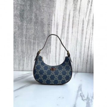 Celine・AVAロゴプリントハンドバッグ