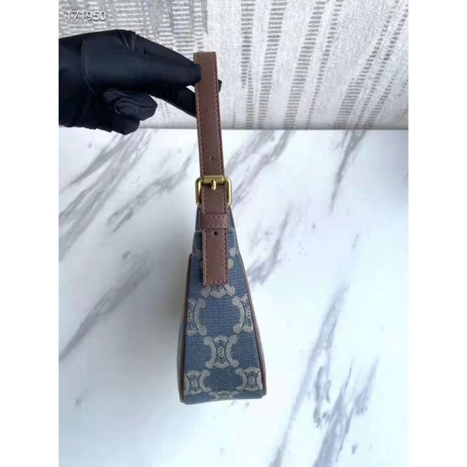 Celine・AVAロゴプリントハンドバッグ