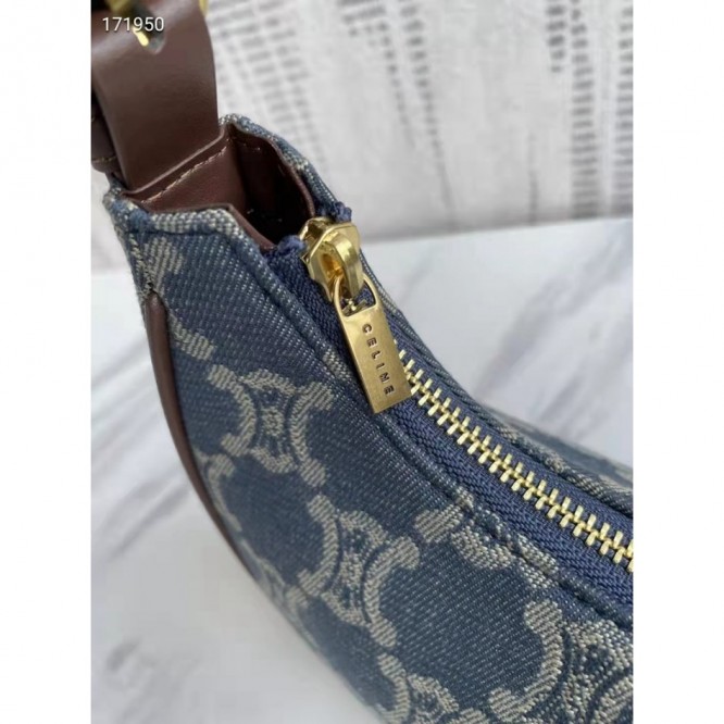 Celine・AVAロゴプリントハンドバッグ