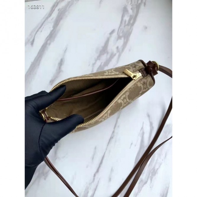 Celine・ロゴプリントハンドバッグ