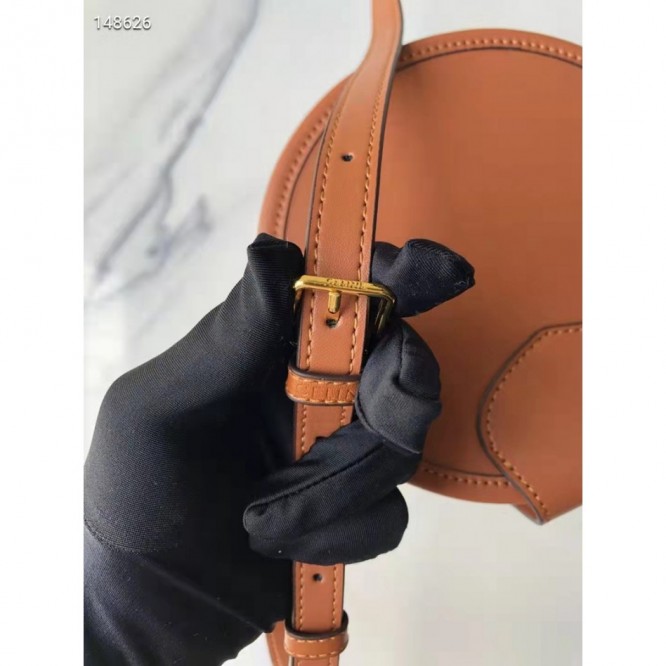 Celine・TAMBOURTRIOMPHEミディアムレザーハンドバッグ