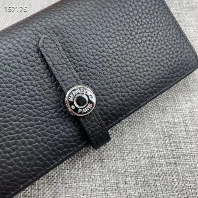 Hermes・レザー コンチネンタルウォレット 財布 折財布